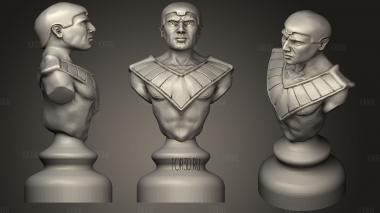 Pawn Of Egypt stl model for CNC